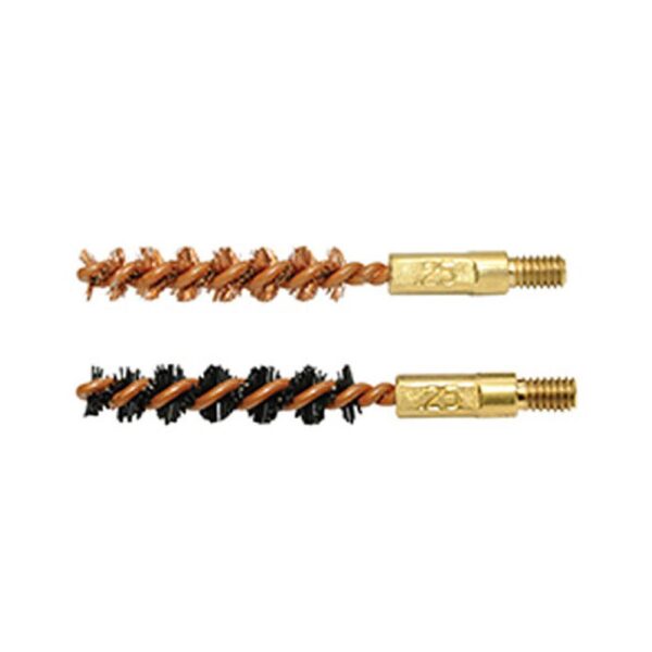 Otis 2 Pack Bore Brush 6mm/.243 cal Nylon/Bronze 2/ct - Precision Shot Firearms