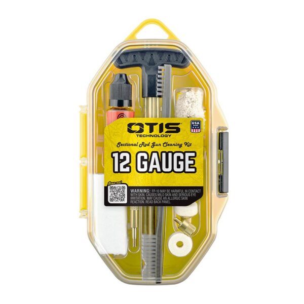 Otis Shotgun Cleaning Kit with Brass Rods 12 ga - Precision Shot Firearms