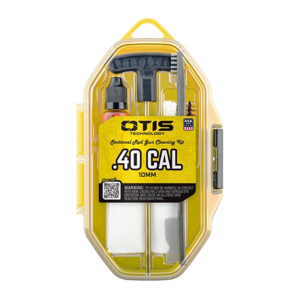 Otis Handgun Cleaning Kit with Brass Rod .40 Cal/10mm - Precision Shot Firearms