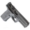Zev Technologies OZ9 Standard Combat Pistol 9mm Luger 10rd Magazines 4.5" Barrel Black Slide Gray Grip - Precision Shot Firearms