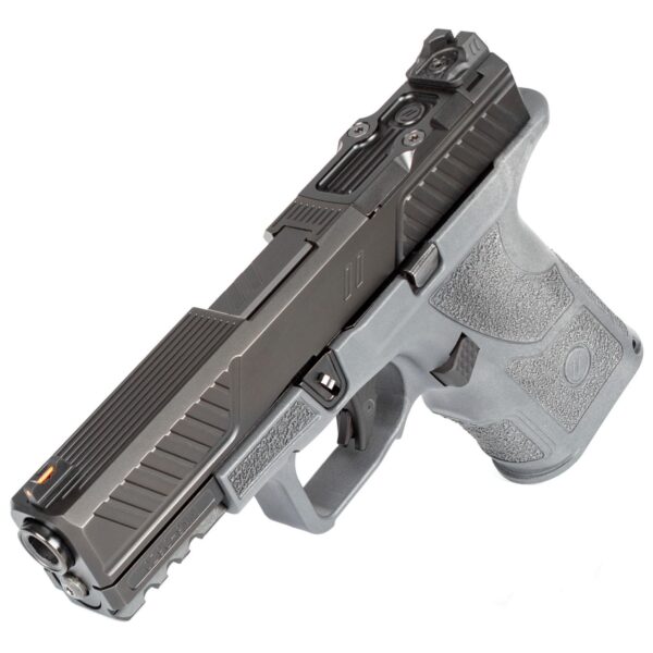 Zev Technologies OZ9C Combat Pistol 9mm Luger 15rd Magazines 4" Black Barrel Grey Compact Grip - Precision Shot Firearms