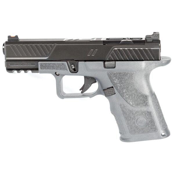 Zev Technologies OZ9C Combat Pistol 9mm Luger 15rd Magazines 4" Black Barrel Grey Compact Grip - Precision Shot Firearms