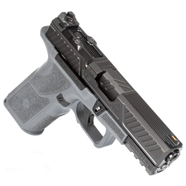 Zev Technologies OZ9c Combat Pistol 9mm Luger 10rd Magazines 4" Barrel Compact Slide Gray X Grip - Precision Shot Firearms
