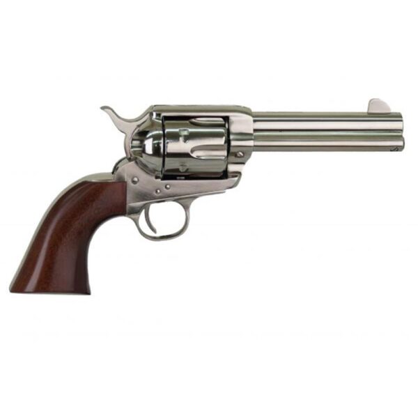 Cimarron Pistolero Handgun .357 Magnum/.38 Spl 6rd Capacity 4.75" Barrel Nickel - Precision Shot Firearms