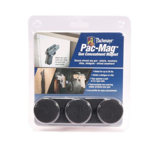 Pachmayr Pac-Mag Gun Storage Magnet Matte Black - Precision Shot Firearms