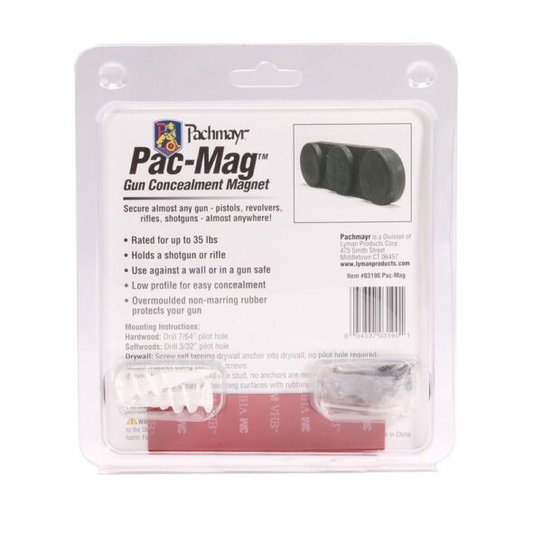 Pachmayr Pac-Mag Gun Storage Magnet Matte Black - Precision Shot Firearms