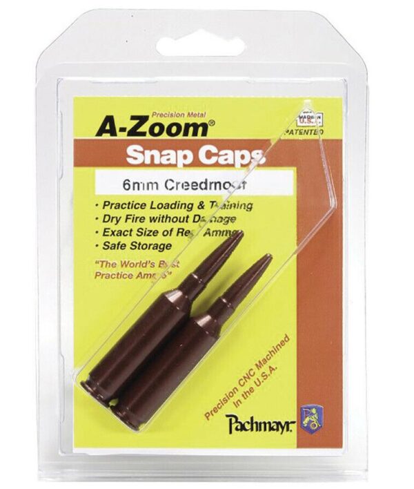 A-ZOOM 6mm Creedmoor SNAPCAP 2PK - Precision Shot Firearms