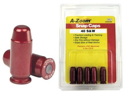 A-Zoom Metal Snap Caps .40 S&W 5/ct - Precision Shot Firearms