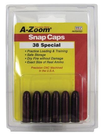 A-Zoom Metal Snap Caps .38 Special 6/ct - Precision Shot Firearms