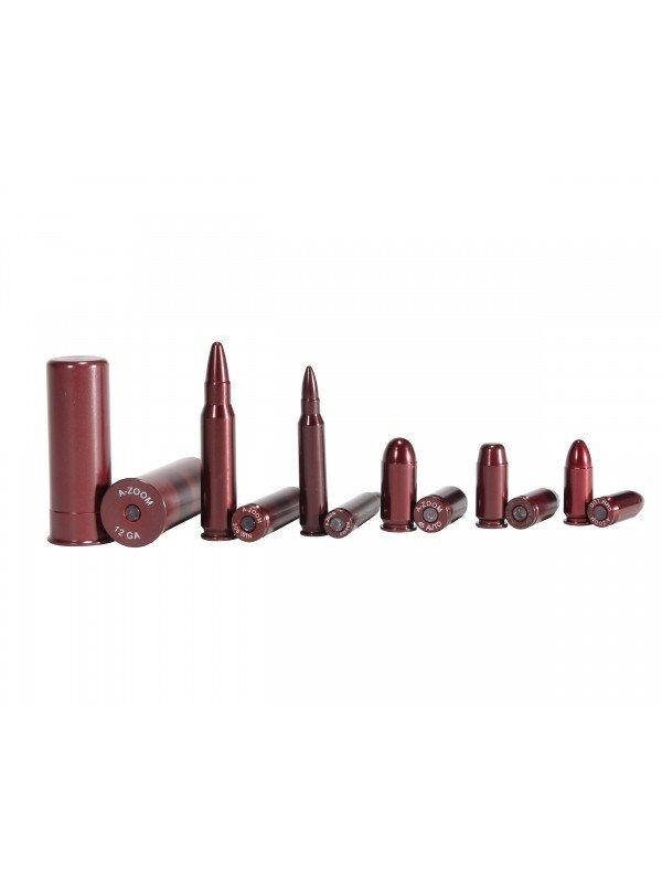 A-Zoom Metal Snap Caps Variety Pack Military/LE 2 each 9mm .40 .45 .223 .308 12GA - Precision Shot Firearms