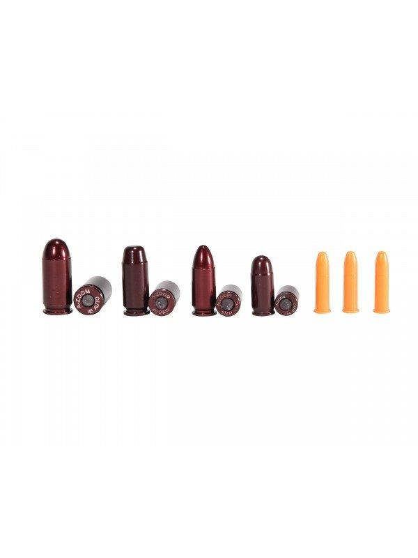 A-Zoom Metal Snap Caps Variety Pack NRA Instructor 3-.22LR 2 each .380 9mm .40 .45 - Precision Shot Firearms
