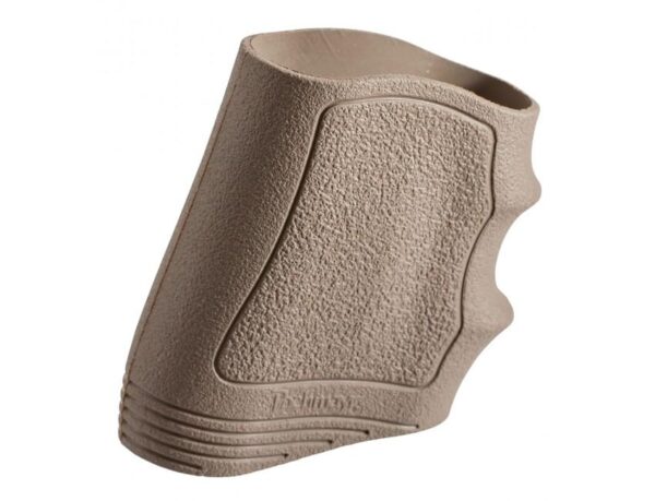 Pachmeyr Gripper Universal Pistol Slip-On Grip FDE - Precision Shot Firearms