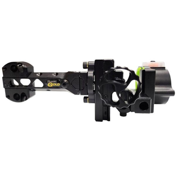 Black Gold Ascent Mountain Lite HD Dual Track 2 Pin Scope Vertical 4'' Dovetail RH - Precision Shot Firearms