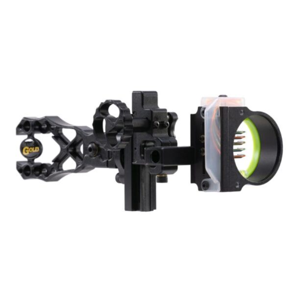 Black Gold Ascent Verdict 4" Dovetail 5 Pin HD Head Scope .019 RH - Precision Shot Firearms