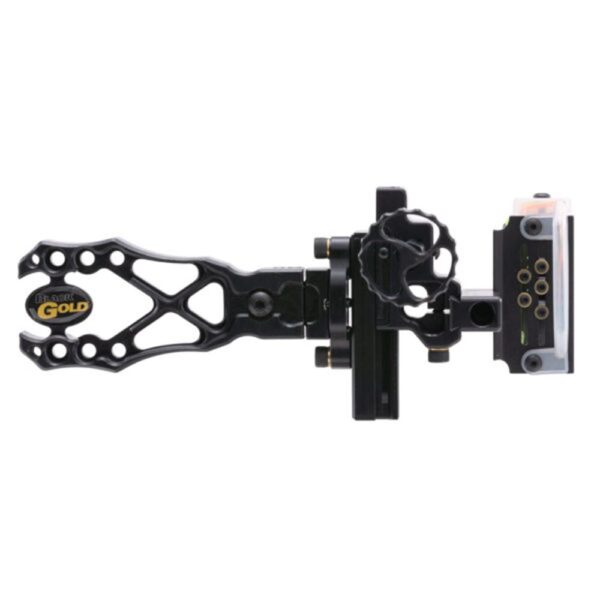 Black Gold Ascent Verdict 4" Dovetail 5 Pin HD Head Scope .019 RH - Precision Shot Firearms
