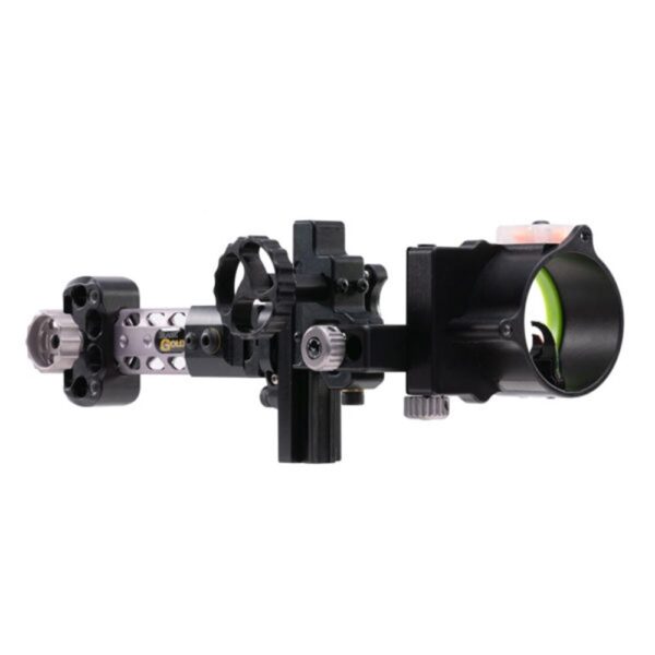 Black Gold Pro Dual Track 2 Pin Vertical 4" Dovetail Scope .019 RH - Precision Shot Firearms
