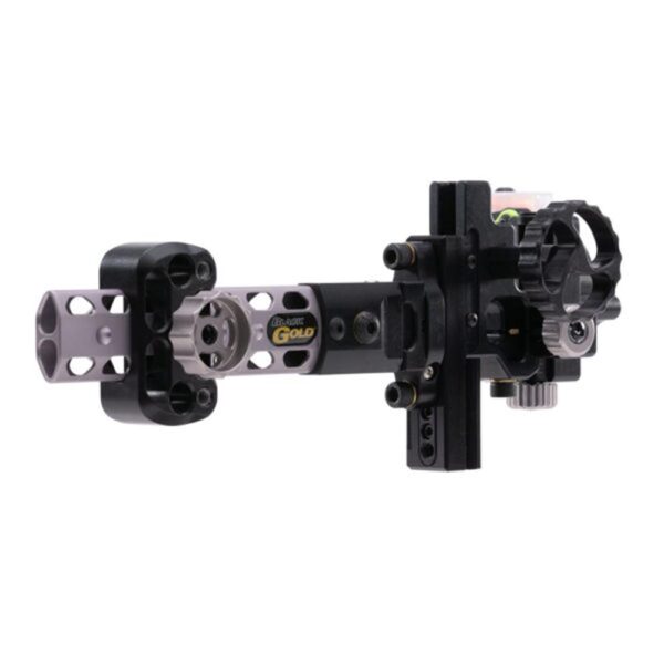 Black Gold Pro Dual Track 2 Pin Vertical 4" Dovetail Scope .019 RH - Precision Shot Firearms