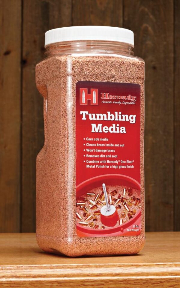Hornady One Shot Tumbler Media - Corn cob 76 oz - Precision Shot Firearms