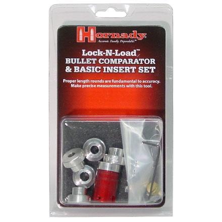 Hornady Lock-N-Load Bullet Comparator - Basic Set Body & 6 Inserts - Precision Shot Firearms