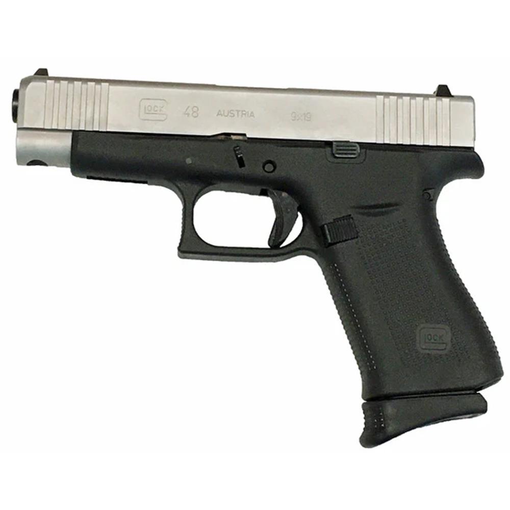 Pearce Grips Grip Extension for Shield Arms 15rd Mag Glock 43x/48 9mm Luger Black - Precision Shot Firearms