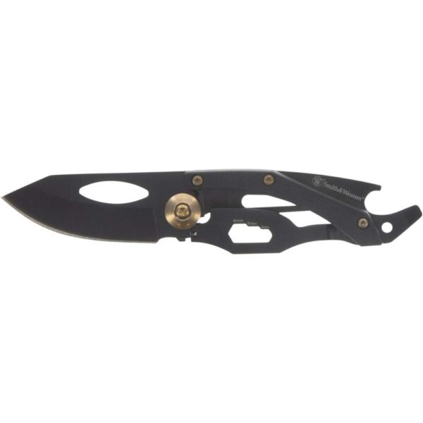 Smith & Wesson Small Folding Knife 2" Drop Point Blade Black - Precision Shot Firearms