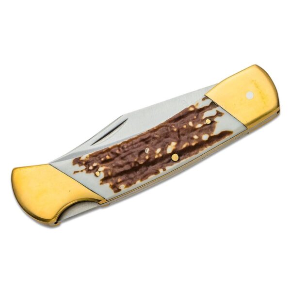 Uncle Henry LB8CP Bear Paw Folding Knife 3 7/10" Blade Next Gen Staglon Handle - Precision Shot Firearms