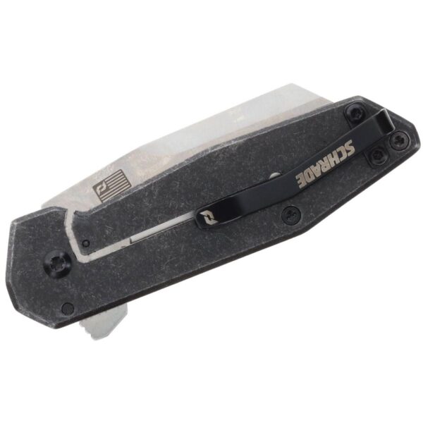 Schrade Slyte Folder Knife 3" Blade Black - Precision Shot Firearms