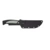 Old Timer Trail Boss Caping Knife 3 7/10" Fixed Blade Black and Grey - Precision Shot Firearms