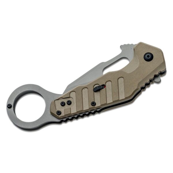 Smith & Wesson M&P Extreme Ops Karambit Knife 3" Blade FDE - Precision Shot Firearms