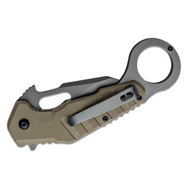 Smith & Wesson M&P Extreme Ops Karambit Knife 3" Blade FDE - Precision Shot Firearms