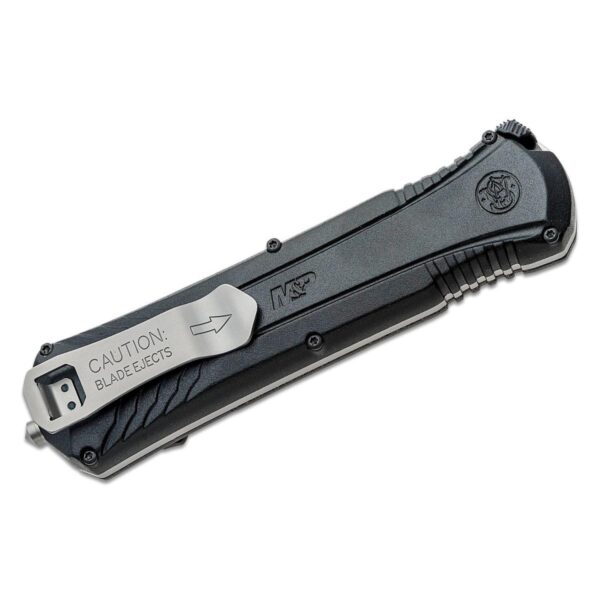 Smith & Wesson MPOTF10 OTF Assisted Knife 3 1/2" Spear Point Blade Black - Precision Shot Firearms