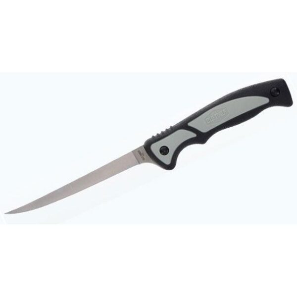 Old Timer Trail Boss Fillet Knife 5 1/5" Blade Black and Grey - Precision Shot Firearms