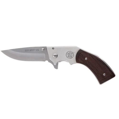 Smith & Wesson M325 Revolver Knife 3" Blade Brown - Precision Shot Firearms