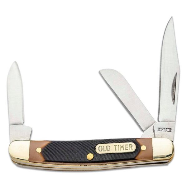 Old Timer 2 3/4" Junior 3 Blade Folding Knife - Precision Shot Firearms