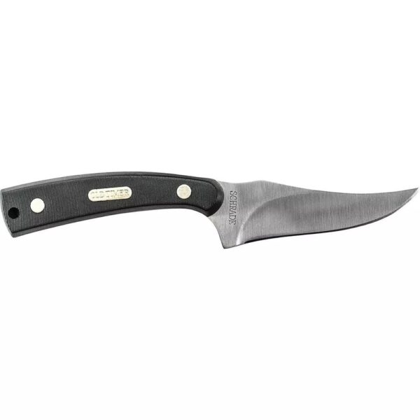 Old Timer Sharpfinger Knife Full Tang 3 3/10" Fixed Blade Black - Precision Shot Firearms