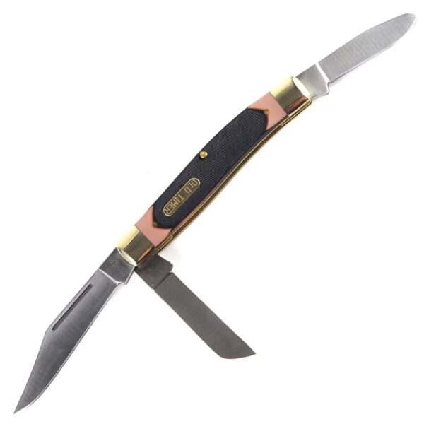 Old Timer Senior Folding Knife 3" Clip Point Blade 3 Blades - Precision Shot Firearms