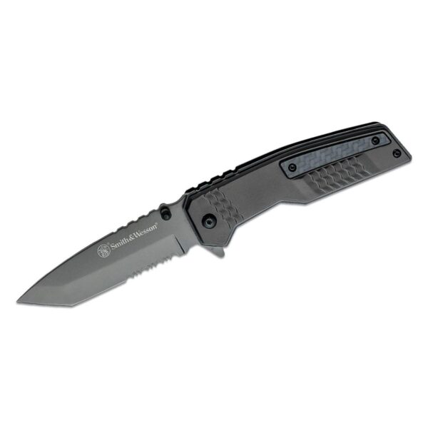Smith & Wesson Spec Ops Carbon Folding Knife 3 1/2" Blade Black - Precision Shot Firearms