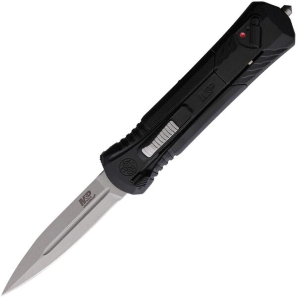 Smith & Wesson M&P Assisted OTF Knife 3-1/2" Spear Point Blade Black - Precision Shot Firearms