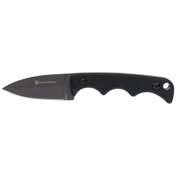 Smith & Wesson H.R.T. Fixed Knife Spear Point Blade Black - Precision Shot Firearms