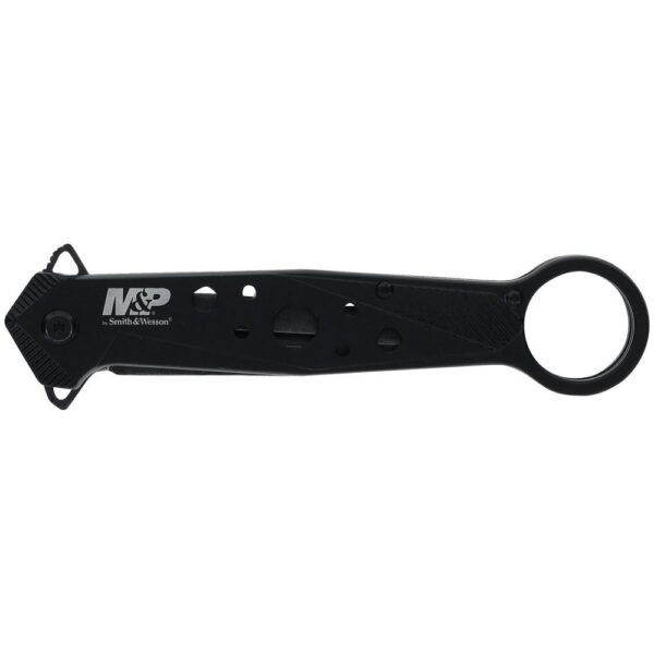 Smith & Wesson M&P Folding Knife Dagger Blade Black - Precision Shot Firearms