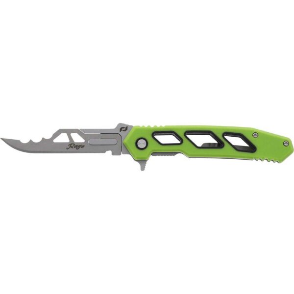 Schrade Isolate Enrage 7 Folding Knife 2-3/5" Replaceable Blade Green - Precision Shot Firearms