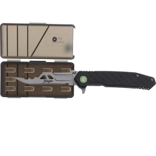 Schrade Phantom Enrage 6 Knife 2-1/5" Replaceable Blade Black - Precision Shot Firearms
