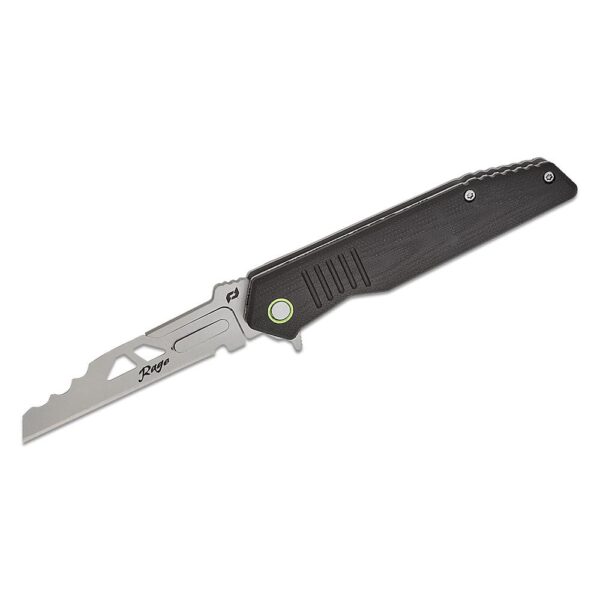 Schrade Nitro Enrage 7 Assisted Folding Knife 2-1/2" Utility Blade Black - Precision Shot Firearms