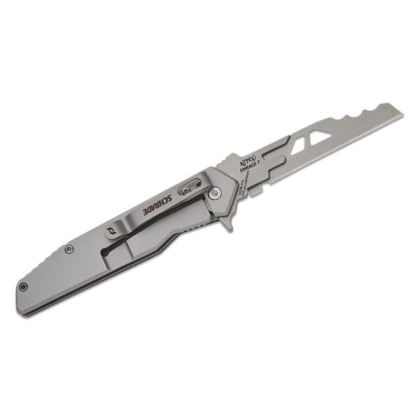 Schrade Nitro Enrage 7 Assisted Folding Knife 2-1/2" Utility Blade Black - Precision Shot Firearms
