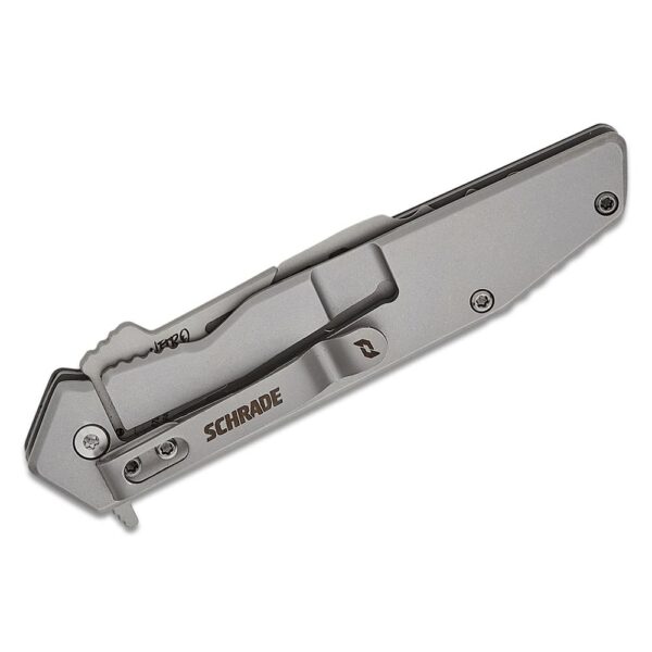 Schrade Nitro Enrage 7 Assisted Folding Knife 2-1/2" Utility Blade Black - Precision Shot Firearms