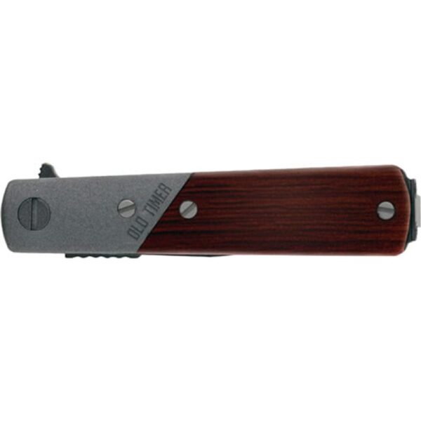 Old Timer Frontier Barlow Folding Knife 2-3/4" Clip Point Blade Brown - Precision Shot Firearms