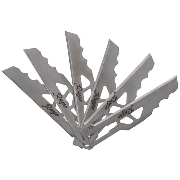 Schrade Enrage 6 Replacement Blades Utility Combo 6/ct - Precision Shot Firearms
