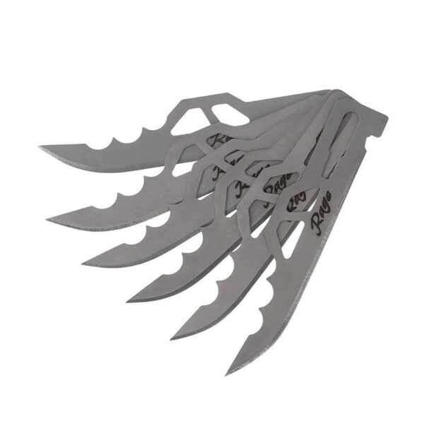 Schrade Enrage 7 Replacement Utility Blades 2-1/2" 6/ct - Precision Shot Firearms