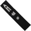 Smith & Wesson Bullseye Throwing Bowie Knife 7" Fixed Blade Silver - Precision Shot Firearms