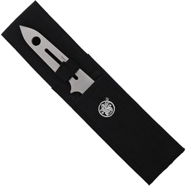 Smith & Wesson Bullseye Throwing Bowie Knife 7" Fixed Blade Silver - Precision Shot Firearms